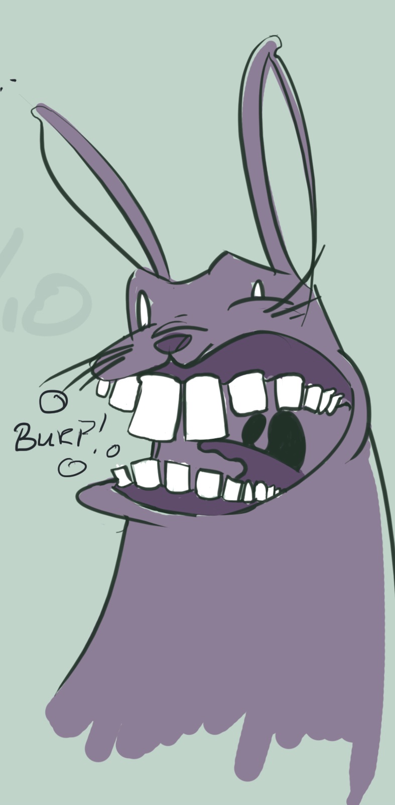 Feendish the hare character art