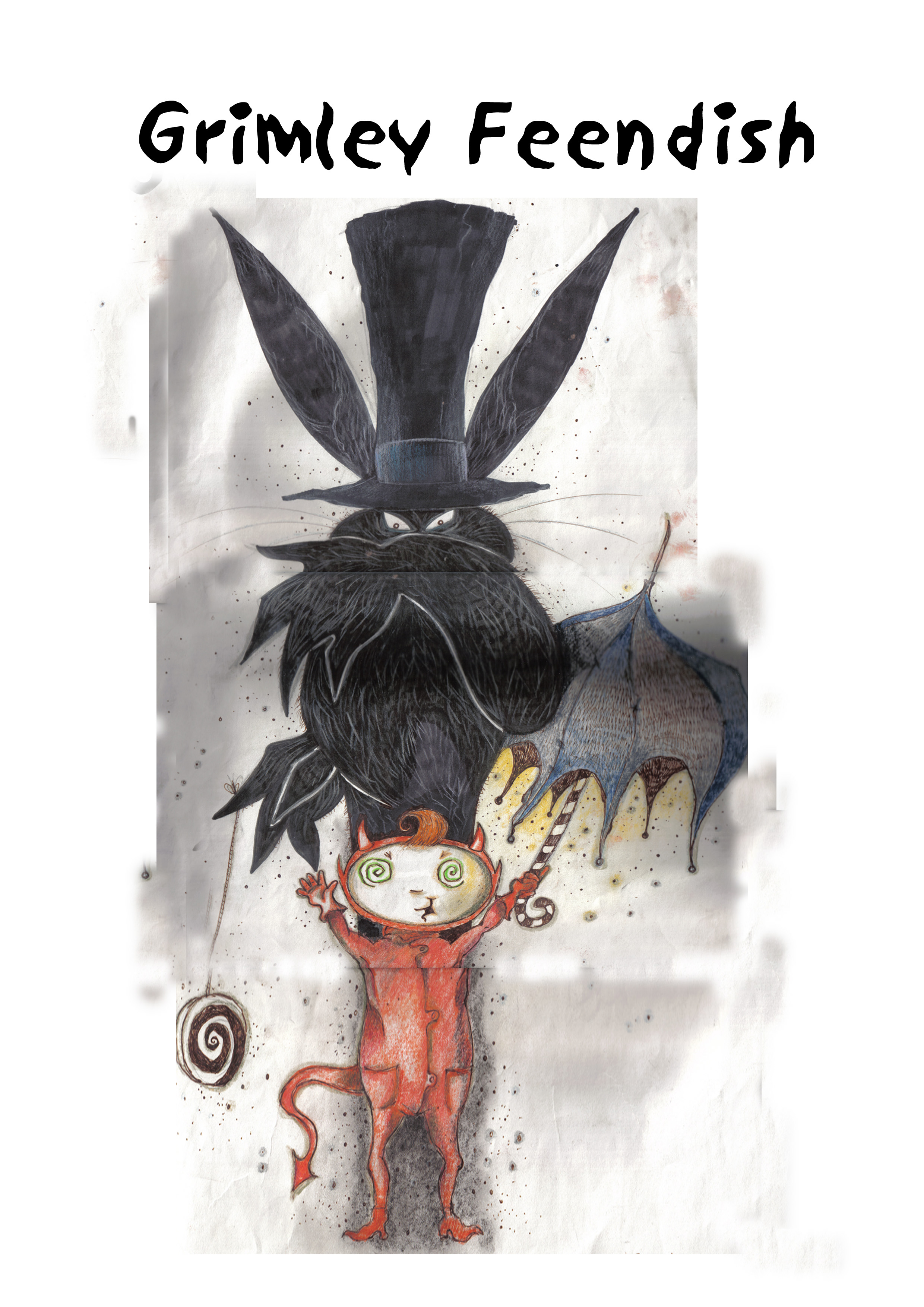 Grimley Feendish scene artwork