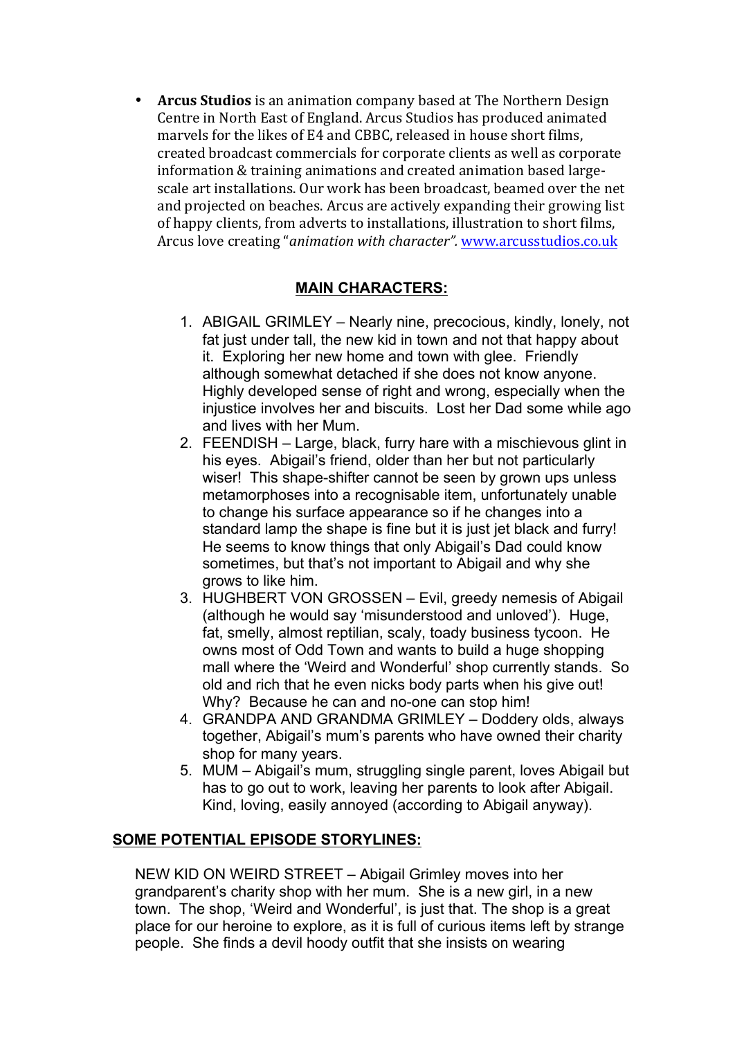 Supporting material page